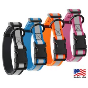 (image for) Biothane Reflective Collar With Quick Release Buckle