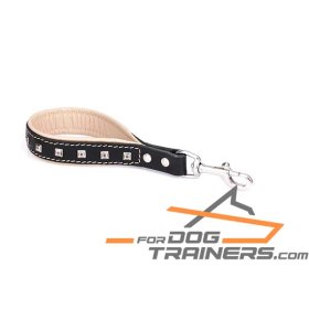 (image for) 'Extra Chic' Studded Leather Dog Leash