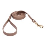 (image for) Khaki Waterproof American Bulldog Leash Made of Biothane_1
