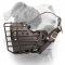 (image for) High-quality Fully Padded Wire Cage Muzzle for Your American Bulldog