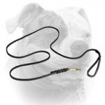 (image for) K9 Sport Leash-3/8'' Leather Dog Leash for American Bulldog