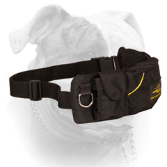 (image for) 'Swift Reward' Nylon American Bulldog training pouch for treats, toys and kibble