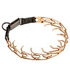 (image for) American Bulldog Pinch Prong Collar of Curogan 1/11 inch (2.25 mm) link diameter