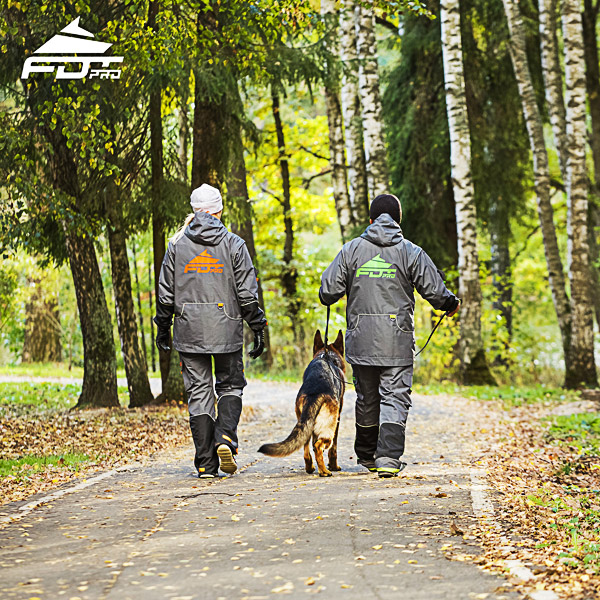FDT Professional Dog Trainer Jacket of Top Quality for All Weather Use