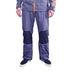 (image for) "Pro Pants" Dark Grey Color with Orange Trim