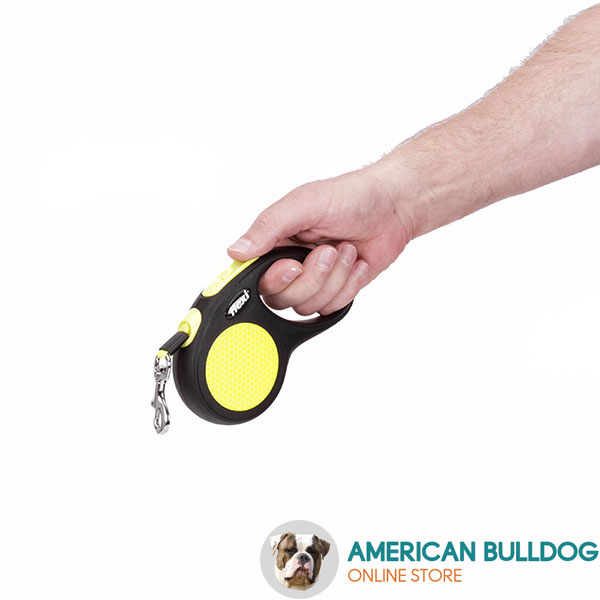 Ergonomic Designed Flexi Dog Lead for Handling