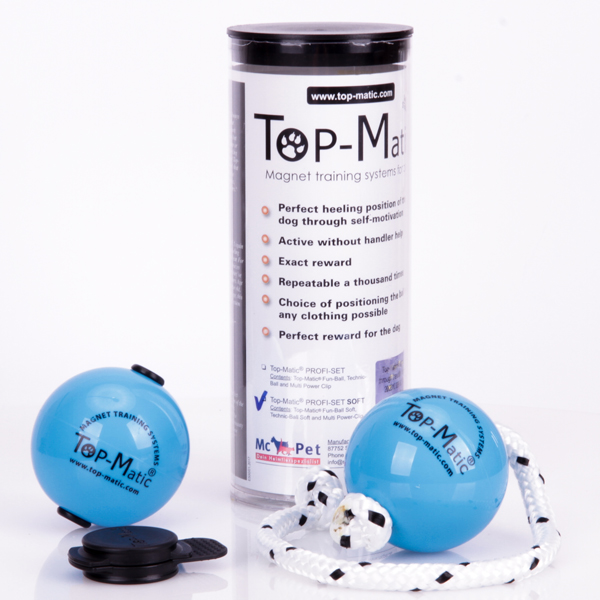 Black magnets balls for dog training 