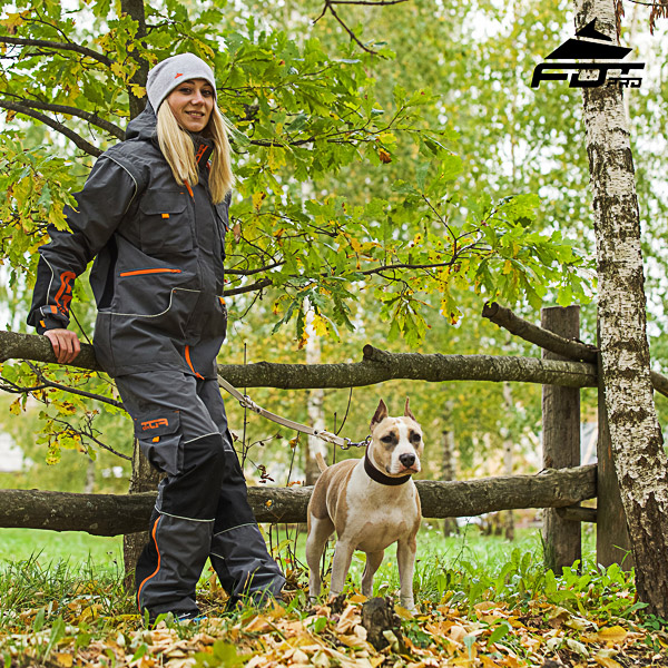 Unisex Design Active Dog Training Pro Pants with Back Pockets