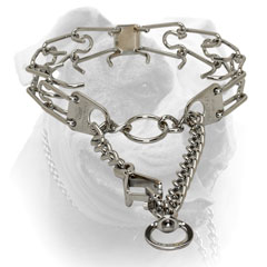 Durable American Bulldog pinch collar