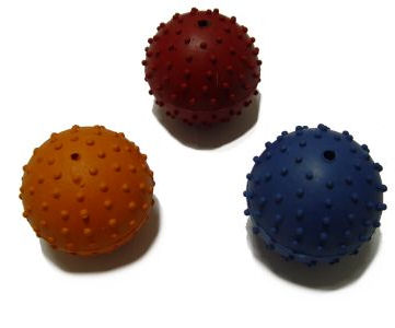 Rubber Squeaky Ball Dog Toy 2 3/8''(6cm)- Dog Toys