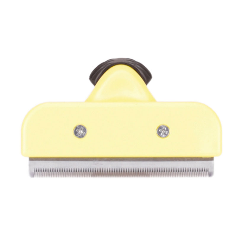 (image for) Long Fur Metal Brush with a Plastic Handle