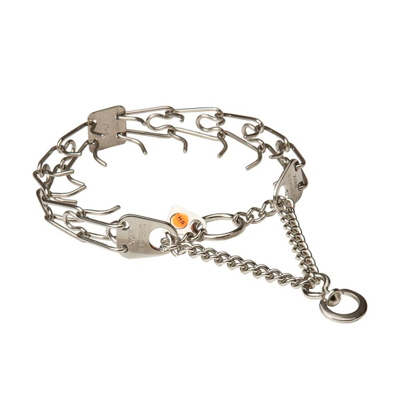 (image for) Stainless Steel Pinch Prong Collar with Swivel (3.25 mm x 23 inches) Herm Sprenger