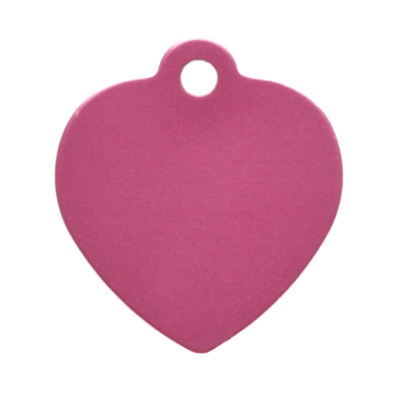 (image for) Heart Shaped Personalized Engraving ID tag