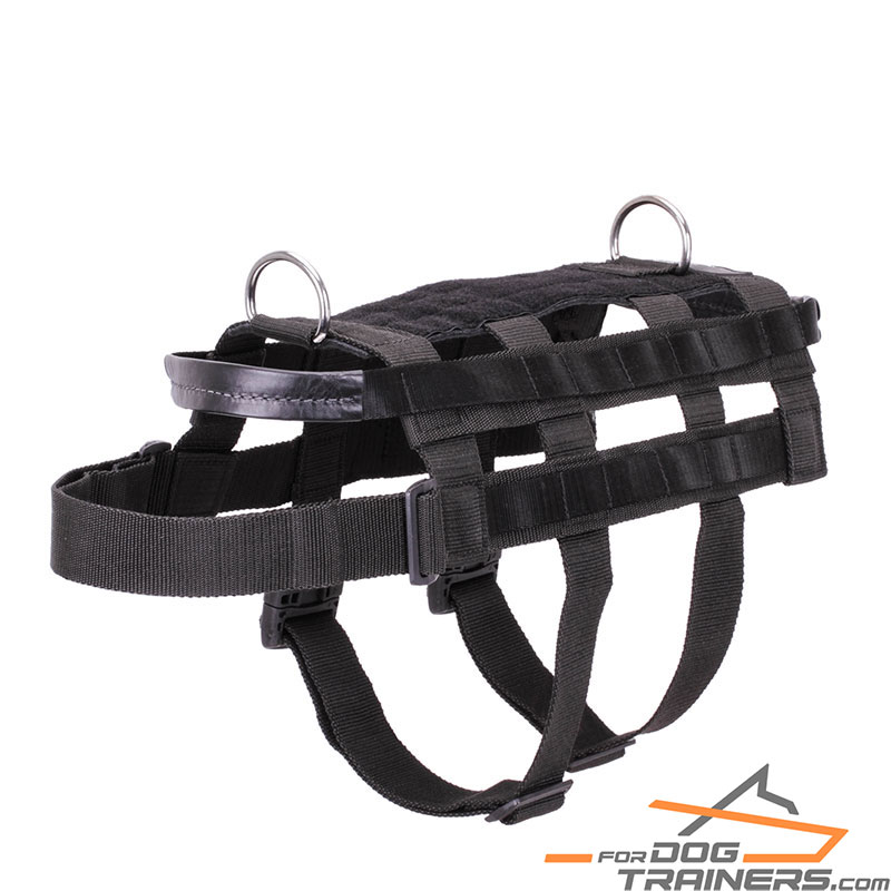 (image for) "Smart Duty" Adjustable Nylon Dog Harness for Military and Police Work