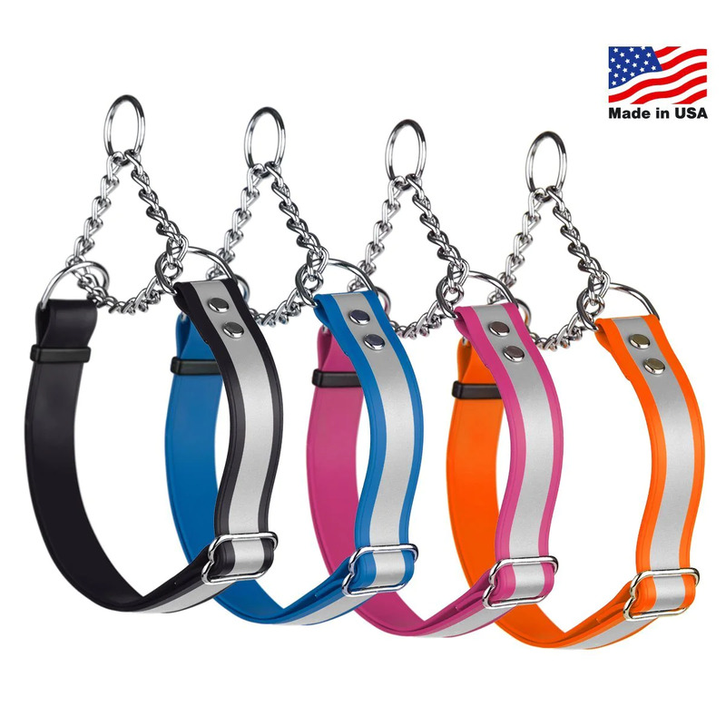 (image for) Reflective Biothane Martingale Collar