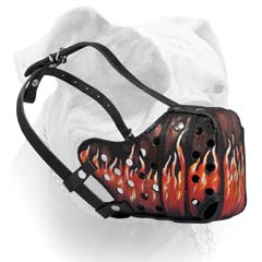 Handcrafted Bulldog Muzzle Uniquely designed