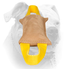 Retrieve training leather bite tug