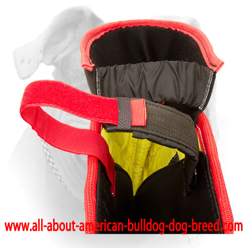 Jute bite arm sleeve for American Bulldog