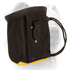 American Bulldog treat pouch for dry food