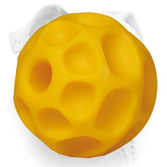 American Bulldog chew ball for treats dispensing