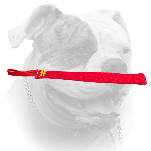 High quality French Linen American Bulldog bite rag 