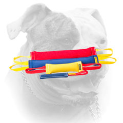 French Linen training bite tugs for effective training your Doberman