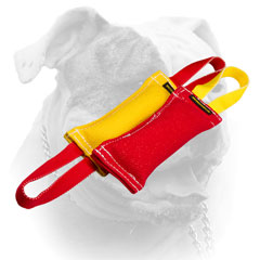 Training bite tugs set of two French Linen items for American Bulldog