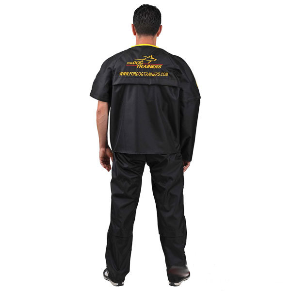 Protection nylon bite suit for American Bulldog trainer