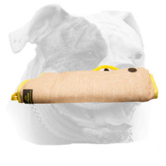 Comfy handles for jute American Bulldog bite sleeve